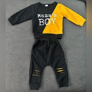 Mama’s Boy Toddler Outfit 18-24 months